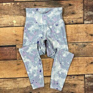 Wildfox Sweat Cropped 7/8 Leggings Size Small Head in The Clouds WLL1443A